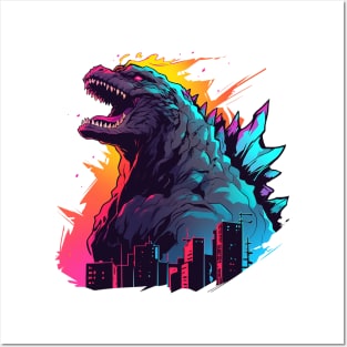 godzilla Posters and Art